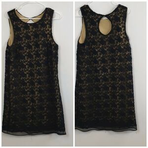 Studio M Women's Black Lace Tent dress Size L